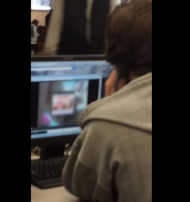 Student Caught Watching Porn - Student spotted watching pornography in the library â€“ Hudsonian